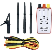 Testboy TV 410 N Drehfeldmessgerät CAT II 400V LED Testboy TV 410 N Drehfeldmessgerät CAT II 400V LED