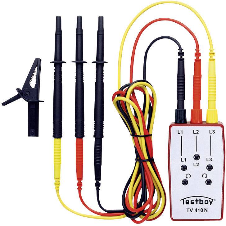 Testboy TV 410 N Drehfeldmessgerät CAT II 400 V LED