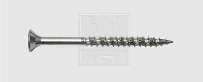 SWG Formel F 4009146451659 Spanplattenschraube 6mm 60mm T-Profil mit Stift Edelstahl A2 100St.