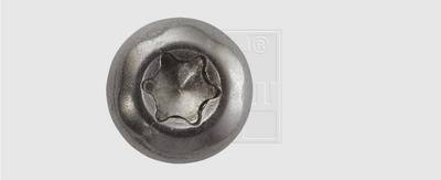 SWG 1839642030 Halbrund-Holzschrauben 4mm 20mm T-Profil Edelstahl A2 25St.