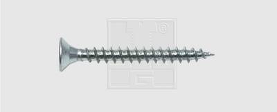 SWG Spanplattenschrauben 3mm 16mm Kreuzschlitz Pozidriv Stahl verzinkt 200St.
