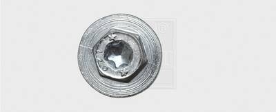 SWG 1910065075 Holzschraube 6mm 50mm T-Profil, Außensechskant Stahl verzinkt 100St.