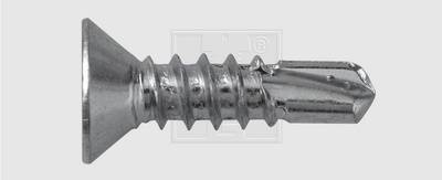 SWG 2118421920 Bohrschraube 4.2mm 19mm Kreuzschlitz Phillips DIN 7504-P Stahl verzinkt 100St.