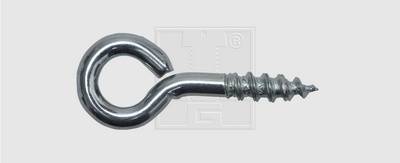 SWG Ringschrauben Stahl verzinkt (Ø x L) 14mm x 40mm Stahl verzinkt 100St.