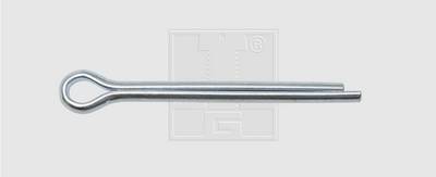 SWG Splinte 6,3 X 63 Stahl verzinkt 63mm 50St.