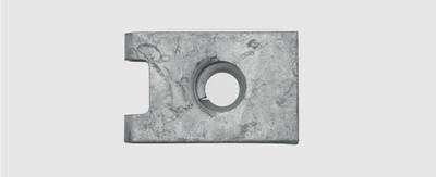 SWG 500 113 47 25 Blechmutter 3.9mm Federstahl verzinkt 50St.