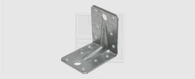 SWG Winkelverbinder mit Steg 70 X 70 X 55 X 2,5 Stahl sendzimirverzinkt 70mm 4009146437479 50St.