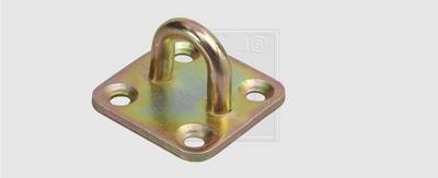 SWG Krampe auf Platte Stahl verzinkt 6869575 1St.