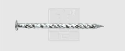 SWG 4009155651224 Drallnägel (Ø x L) 4.2mm x 80mm Stahl verzinkt 250St.