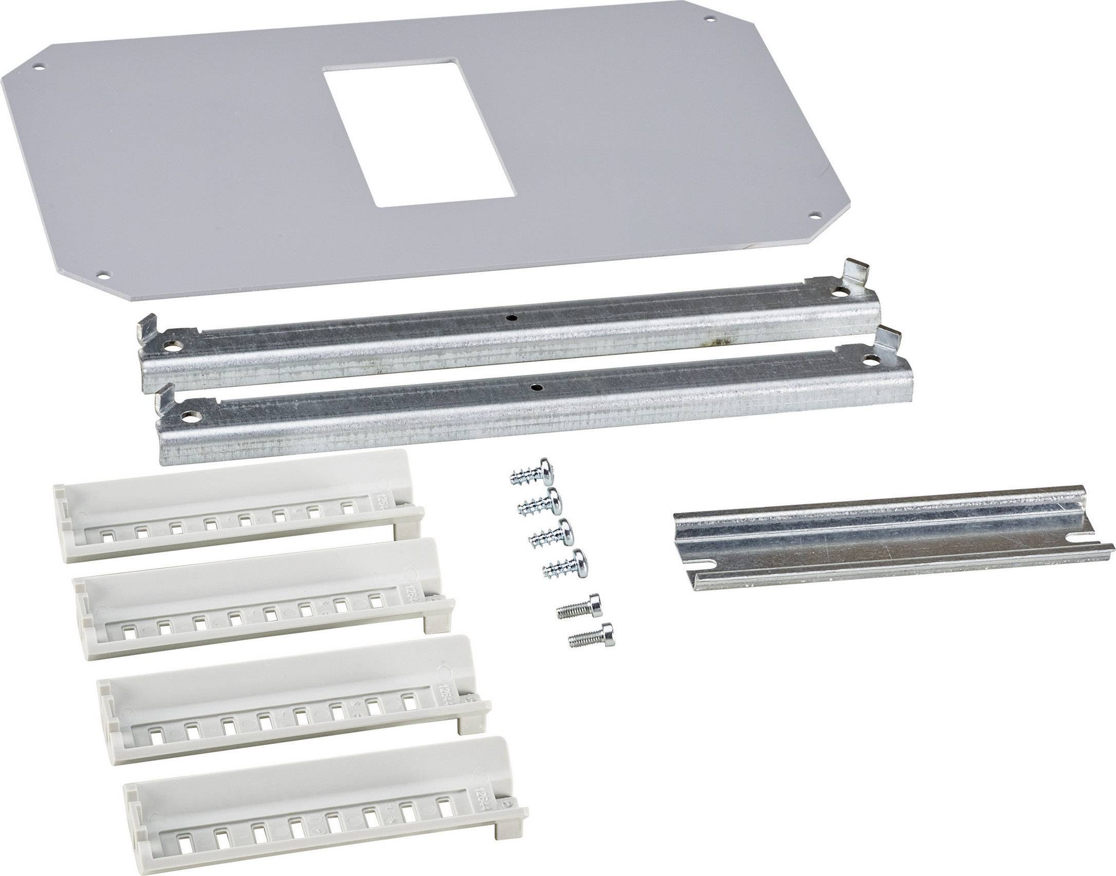 Fibox DRS ARCA 403021 Montagerahmen 2-reihig Stahl Grau (L x B) 400mm x 300mm 1St.