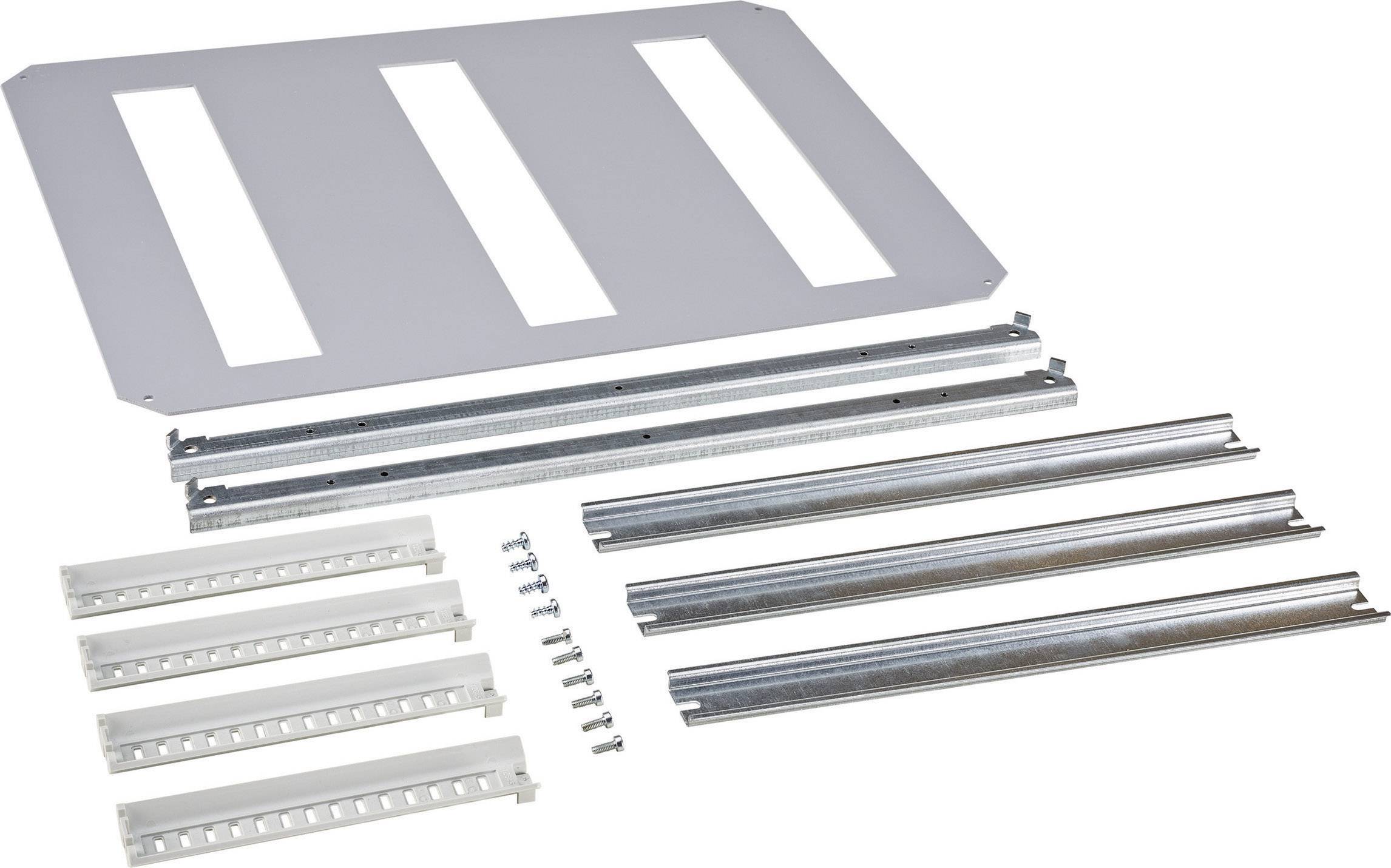 Fibox DRS ARCA 504021 Montagerahmen 3-reihig Stahl Grau (L x B) 500mm x 400mm 1St.