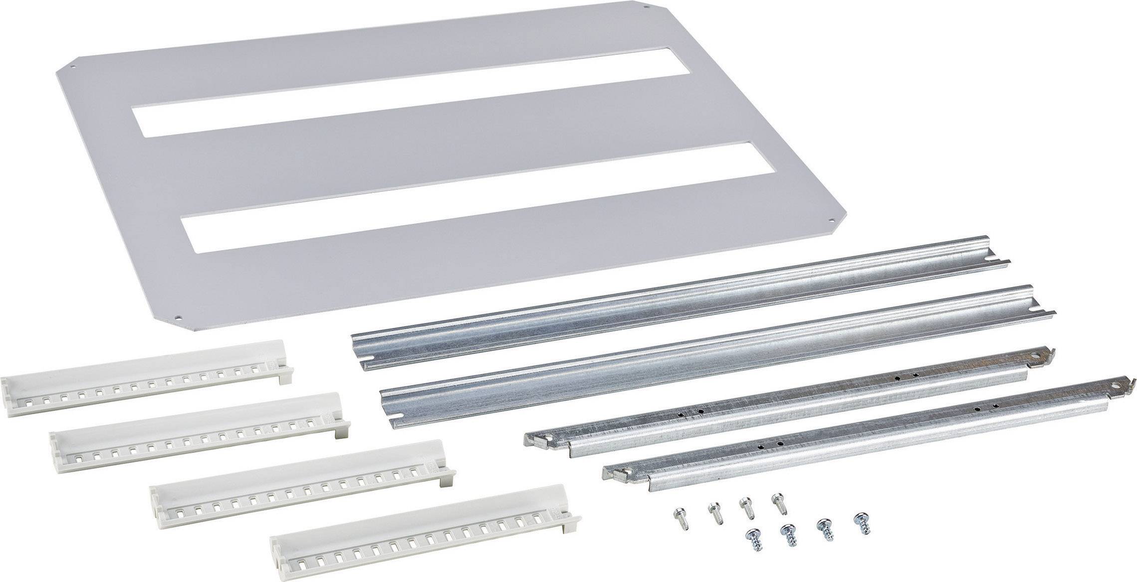 Fibox DRS ARCA 405021 Montagerahmen 2-reihig Stahl Grau (L x B) 400mm x 500mm 1St.