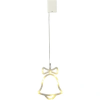 Polarlite LBA-50-011 LED-Fensterbild Glöckchen Warmweiß LED Weiß Polarlite LBA-50-011 LED-Fensterbild Glöckchen Warmweiß LED Weiß