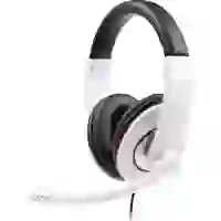 Gembird MHS-001-GW Over Ear Headset kabelgebunden Stereo Weiß, Schwarz Lautstärkeregelung, Mikrofon-Stummschaltung Computer Gembird MHS-001-GW Over Ear Headset kabelgebunden Stereo Weiß, Schwarz Lautstärkeregelung, Mikrofon-Stummschaltung Computer