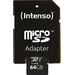 Intenso Premium microSDXC-Karte 64GB Class 10, UHS-I inkl. SD-Adapter