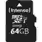 Intenso Premium microSDXC-Karte 64GB Class 10, UHS-I inkl. SD-Adapter