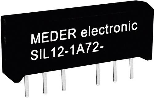 StandexMeder Electronics SIL12-1A72-71D Reed-Relais 1 Schließer 12 V/DC 0.5 A 10 W SIL-4