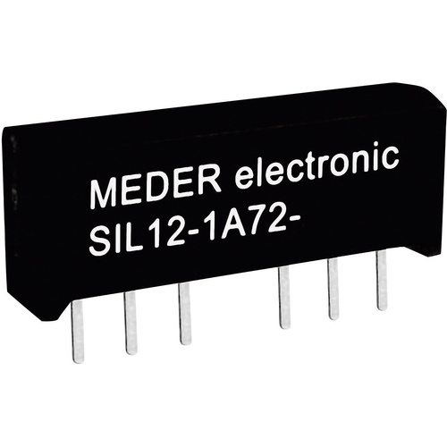 StandexMeder Electronics SIL12-1A72-71D Reed-Relais 1 Schließer 12 V/DC 0.5 A 10 W SIL-4