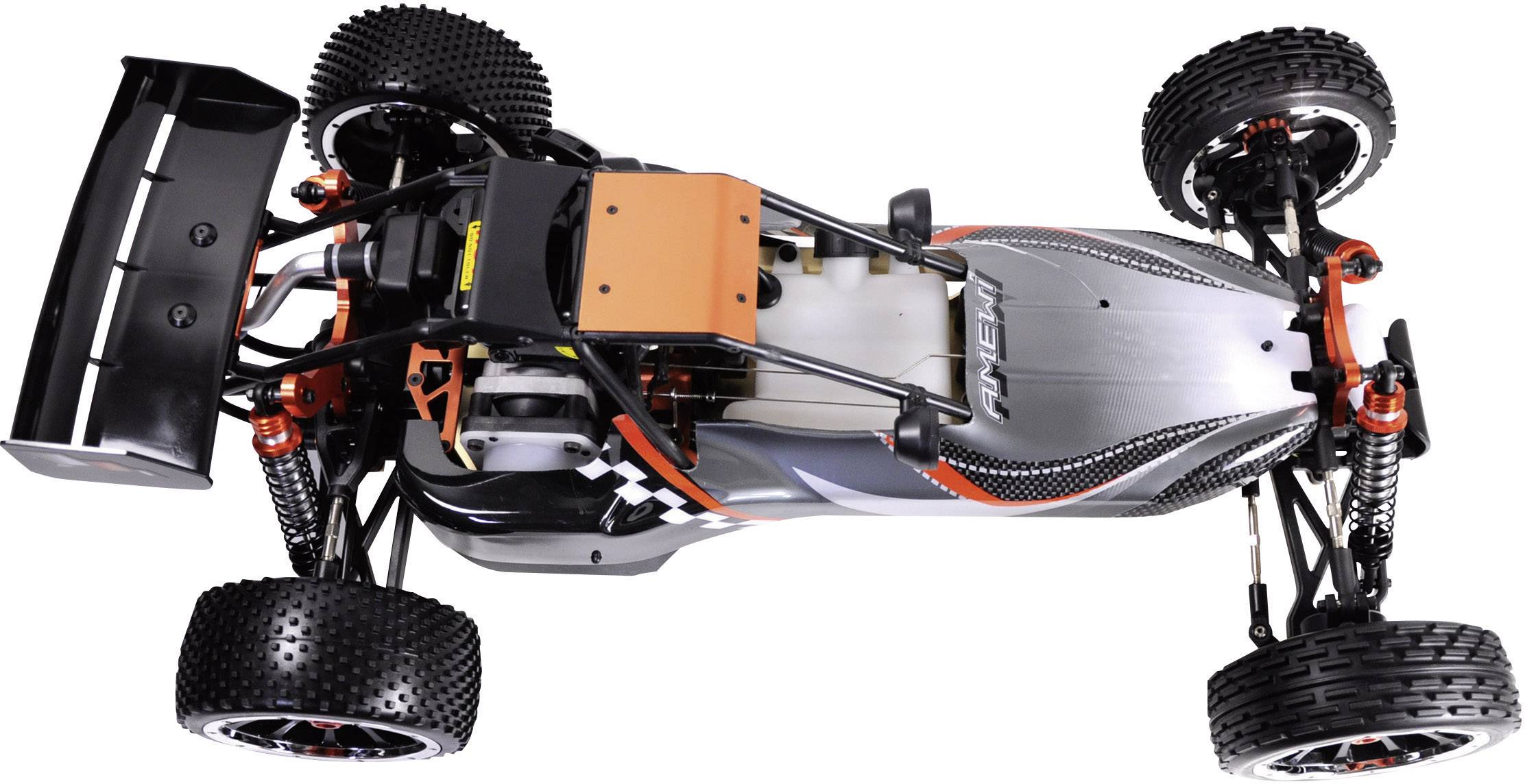 Amewi Pitbull X 1:5 RC Modellauto Benzin Buggy Heckantrieb (2WD) RtR 2,4 GHz