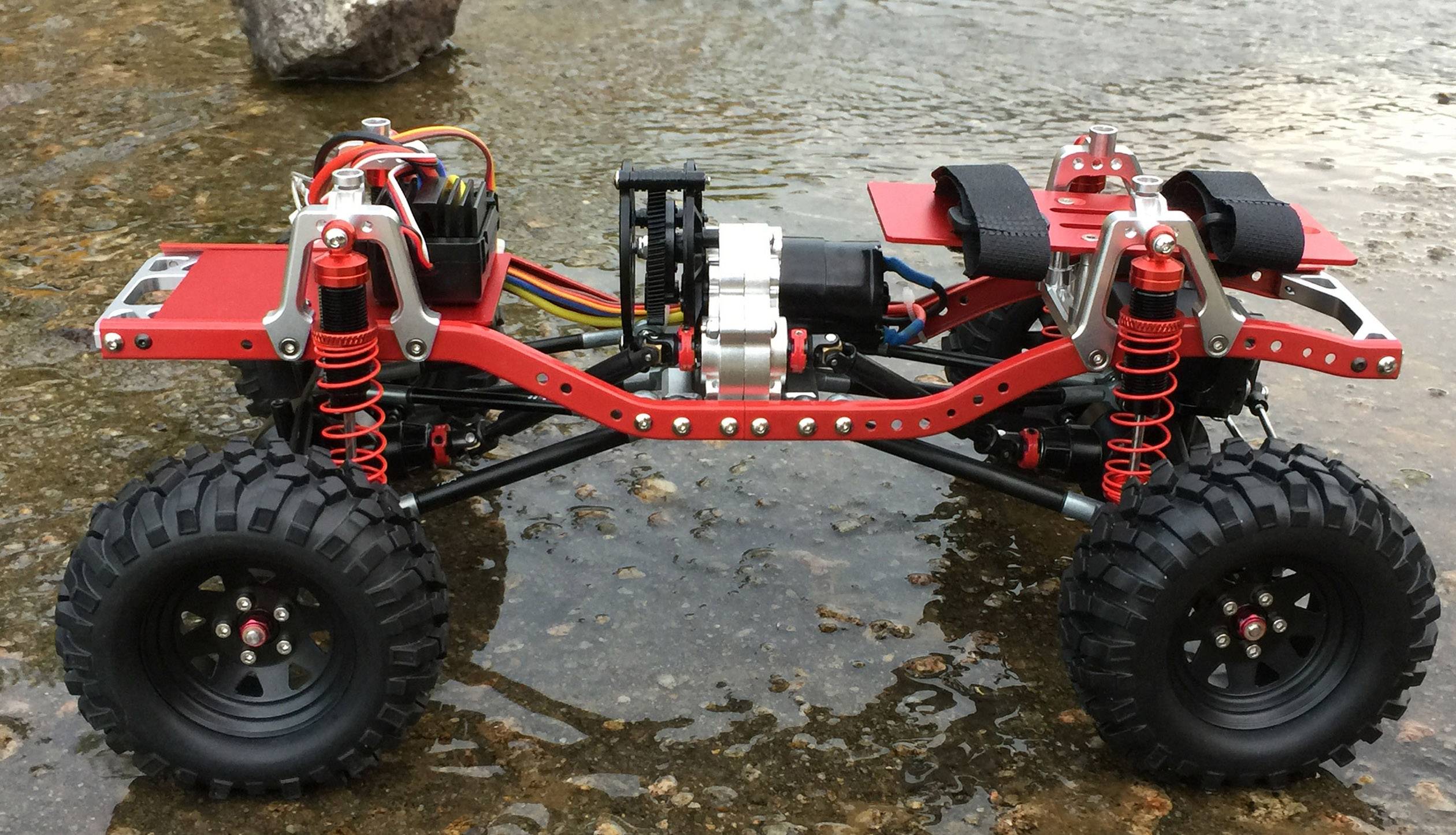 Amewi Scale Rock Crawler RC Modellauto Elektro Crawler Allradantrieb (4WD) ARR