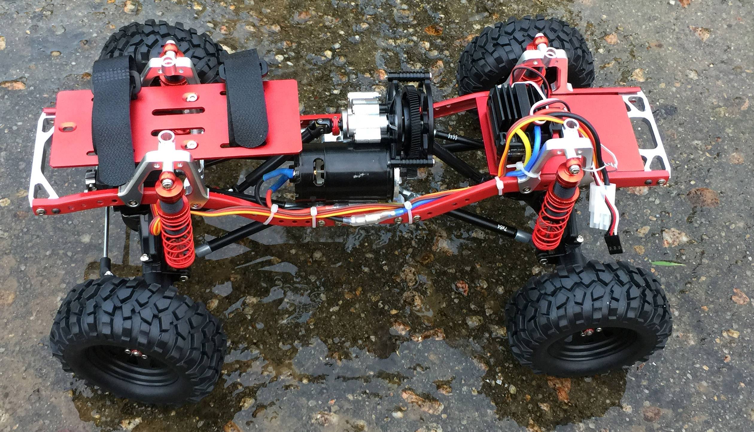 Amewi Scale Rock Crawler RC Modellauto Elektro Crawler Allradantrieb (4WD) ARR