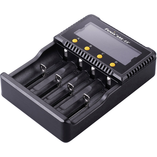 Fenix ARE-C2 Charger for cylindrical cells NiCd, NiMH, Li-ion 10440, 14500, 16340, 18650, 26650, AAA , AA , C