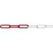 dörner + helmer 128953 Absperrkette Rot, Weiß Kunststoff 25m dörner + helmer 128953 Absperrkette Rot, Weiß Kunststoff 25m