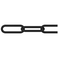 dörner + helmer 128960 Absperrkette Schwarz Kunststoff 25m dörner + helmer 128960 Absperrkette Schwarz Kunststoff 25m