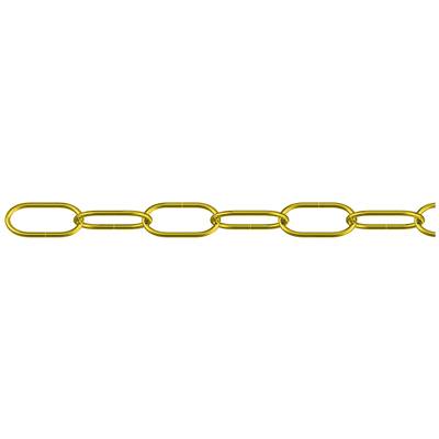 dörner + helmer 152307 Uhrkette Messing Stahl 25m