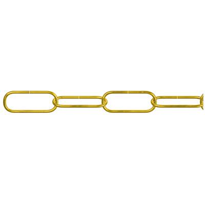 dörner + helmer 153716 Zierkette Messing Stahl 40m