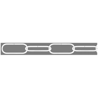 dörner + helmer 153174 Zierkette Weiß Stahl vernickelt 20m dörner + helmer 153174 Zierkette Weiß Stahl vernickelt 20m