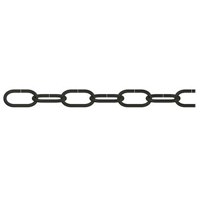 dörner + helmer 153536 Zierkette Schwarz Stahl 5m
