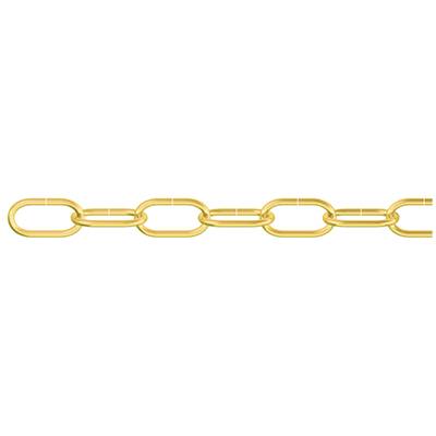 dörner + helmer 153261 Zierkette Messing (poliert) Messing 20m