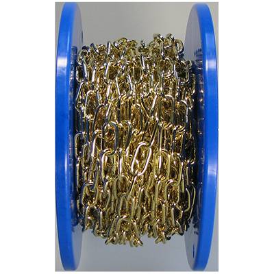 dörner + helmer 153282 Zierkette Messing Stahl 20m