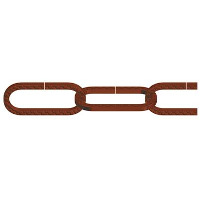 dörner + helmer 153640 Zierkette Kupfer Stahl 10m