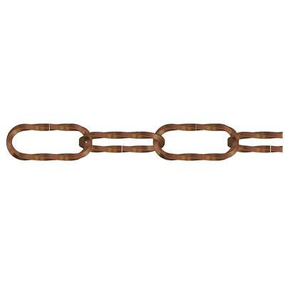 dörner + helmer 153630 Zierkette Alt-Messing Stahl 20m