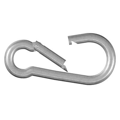 dörner + helmer 4815034 Karabinerhaken Ø 4mm galvanisch verzinkt 40mm 20St.