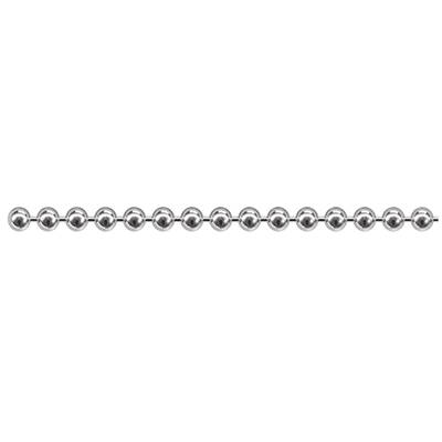 dörner + helmer 159631 Kugelkette Nickel Messing vernickelt 150m
