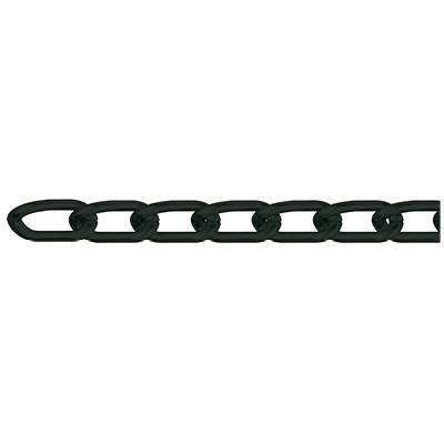 dörner + helmer 171661 Geschweisste Ringkette Schwarz Stahl 50m