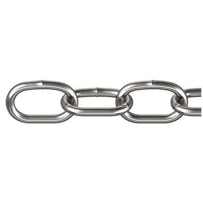 dörner + helmer 171965 Edelstahlkette Silber Edelstahl A2 15m