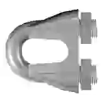 Seilklemme 5 mm Guss verzinkt dörner + helmer 4816124 20 St. Seilklemme 5 mm Guss verzinkt dörner + helmer 4816124 20 St.