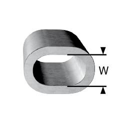 Pressklemme 5mm Aluminium dörner + helmer 174506 100St.