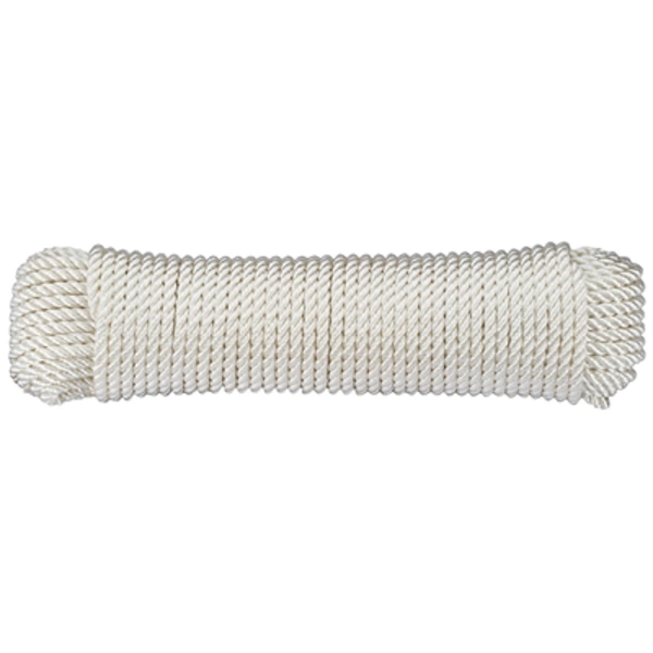 dörner + helmer 190320 Polyamidseil geflochten (Ø x L) 6mm x 30m Weiß dörner + helmer 190320 Polyamidseil geflochten (Ø x L) 6mm x 30m Weiß