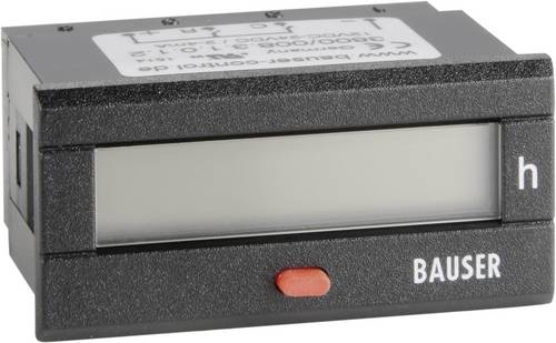Bauser 3800/008.2.1.0.1.2-003 Digitaler Betriebsstunden- Zeitzähler Typ 3800