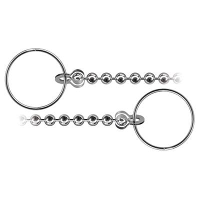 dörner + helmer 4810234 Badewannenventilkette Nickel Messing vernickelt