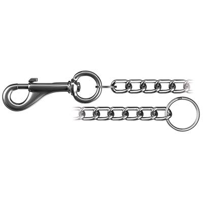 dörner + helmer 4810704 Schlüsselbundkette Nickel Messing vernickelt