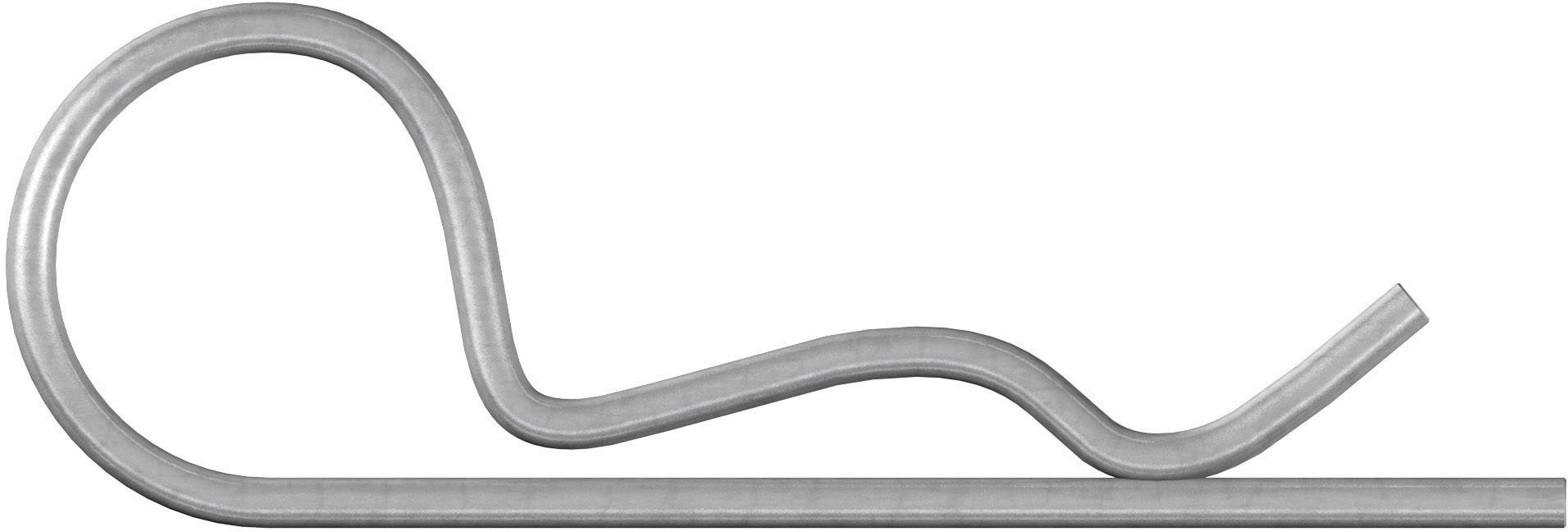 dörner + helmer Federstecker 2mm verzinkt 20St.