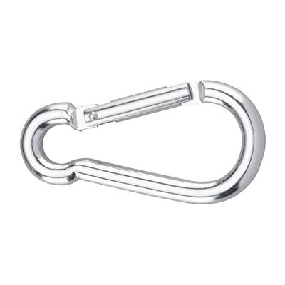 dörner + helmer 4815834 Karabinerhaken Aluminium silber eloxiert 80mm 12St.