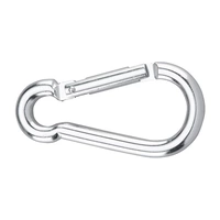 dörner + helmer 4815834 Karabinerhaken Aluminium silber eloxiert 80mm 12St. dörner + helmer 4815834 Karabinerhaken Aluminium silber eloxiert 80mm 12St.