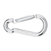 dörner + helmer 4815834 Karabinerhaken Aluminium silber eloxiert 80mm 12St. dörner + helmer 4815834 Karabinerhaken Aluminium silber eloxiert 80mm 12St.